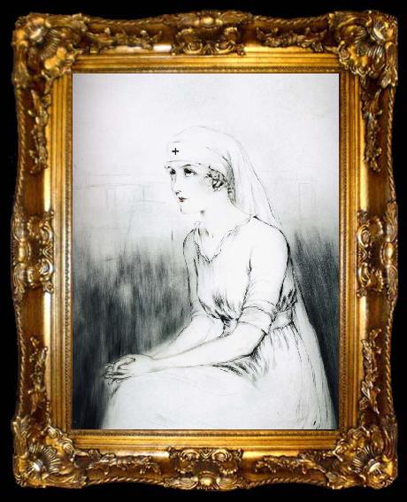 framed  Louis Lcart Nurses, ta009-2